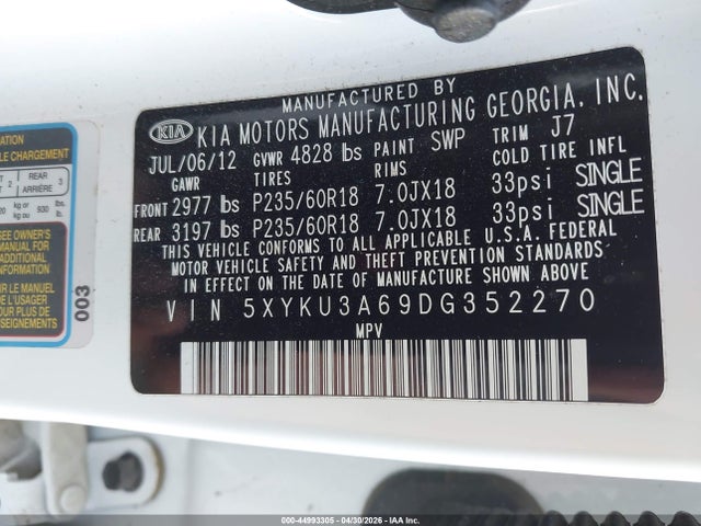 Kia Sorento Ex