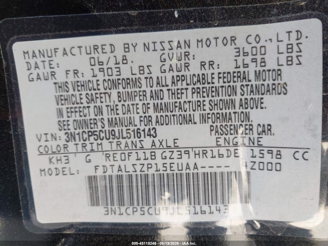 Nissan Kicks Sv