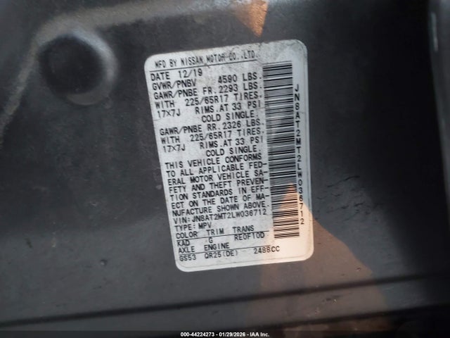 Nissan Rogue Sv Fwd