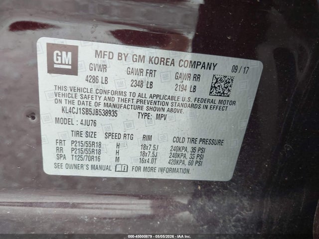 Buick Encore Sport Touring
