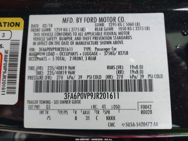 Ford Fusion Sport