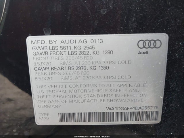 Audi Q5 3.0t Premium Plus