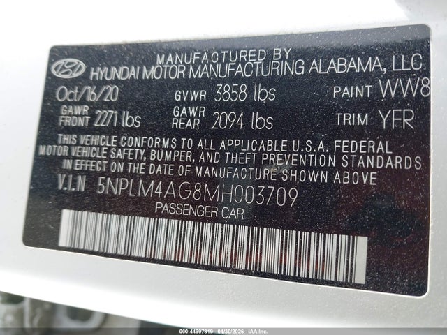 Hyundai ELANTRA Sel