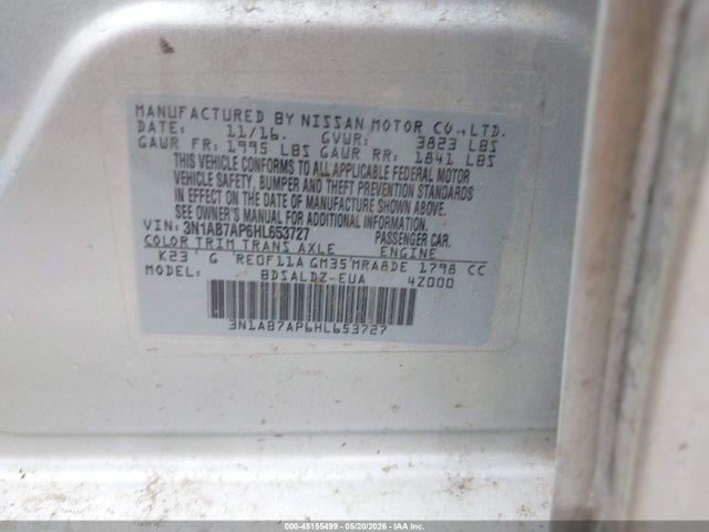 Nissan Sentra Sv