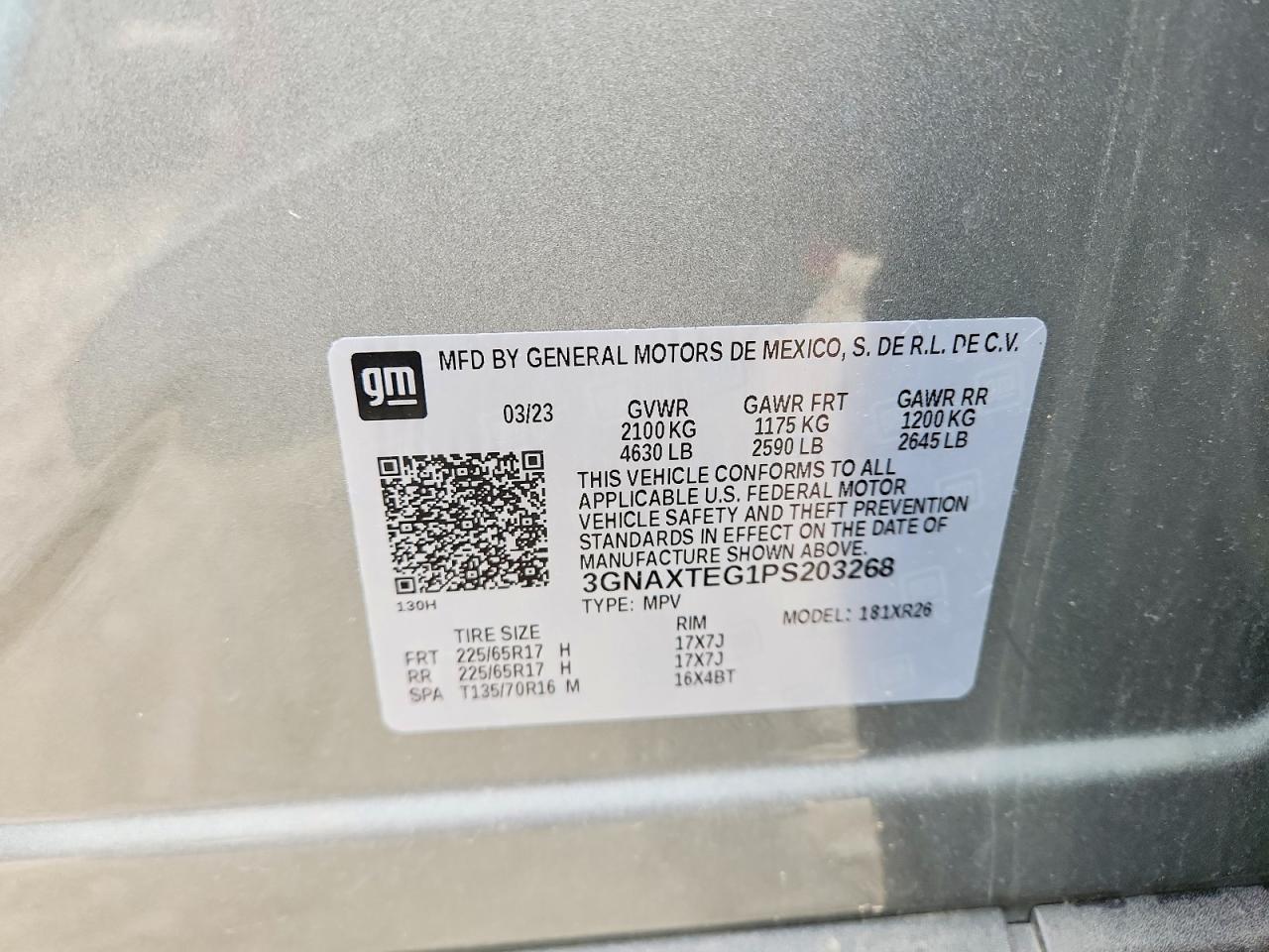 Chevrolet Equinox Lt