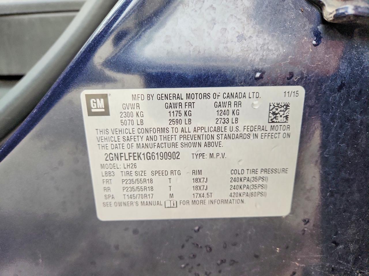 Chevrolet Equinox Lt