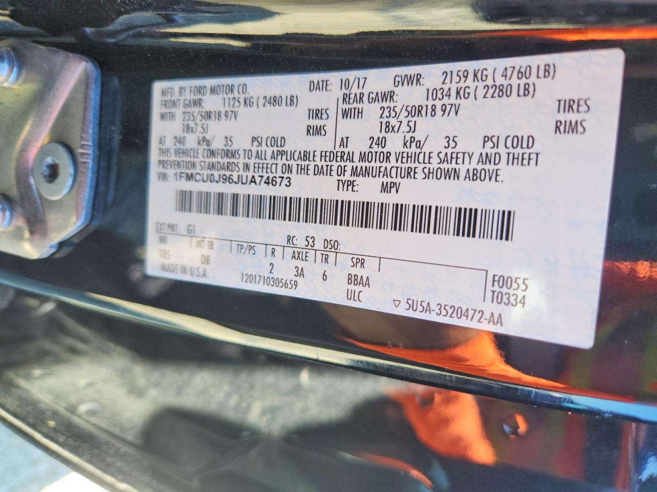 Ford Escape Titanium