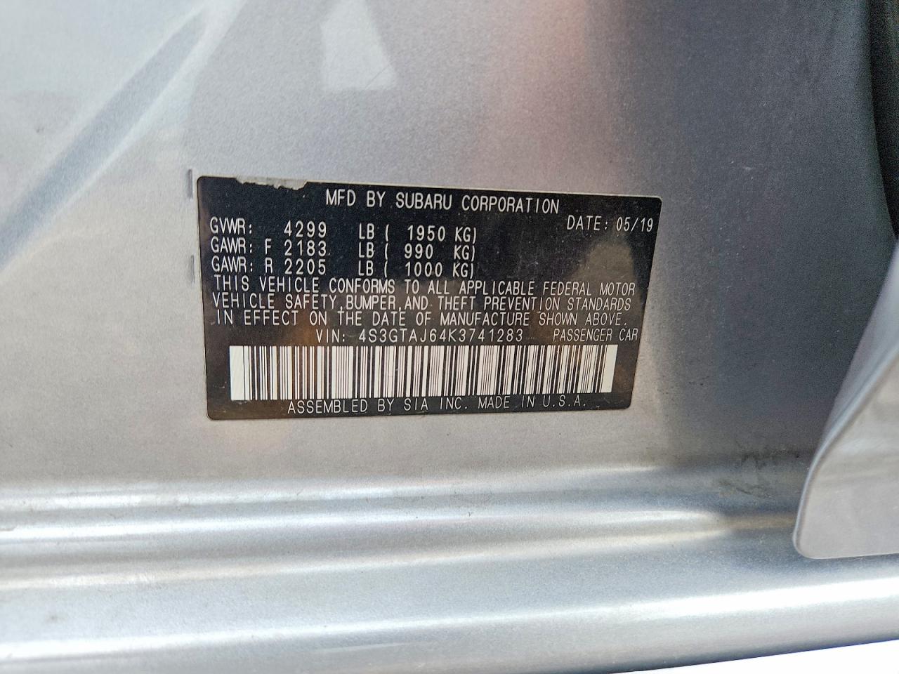 Subaru Impreza Sport