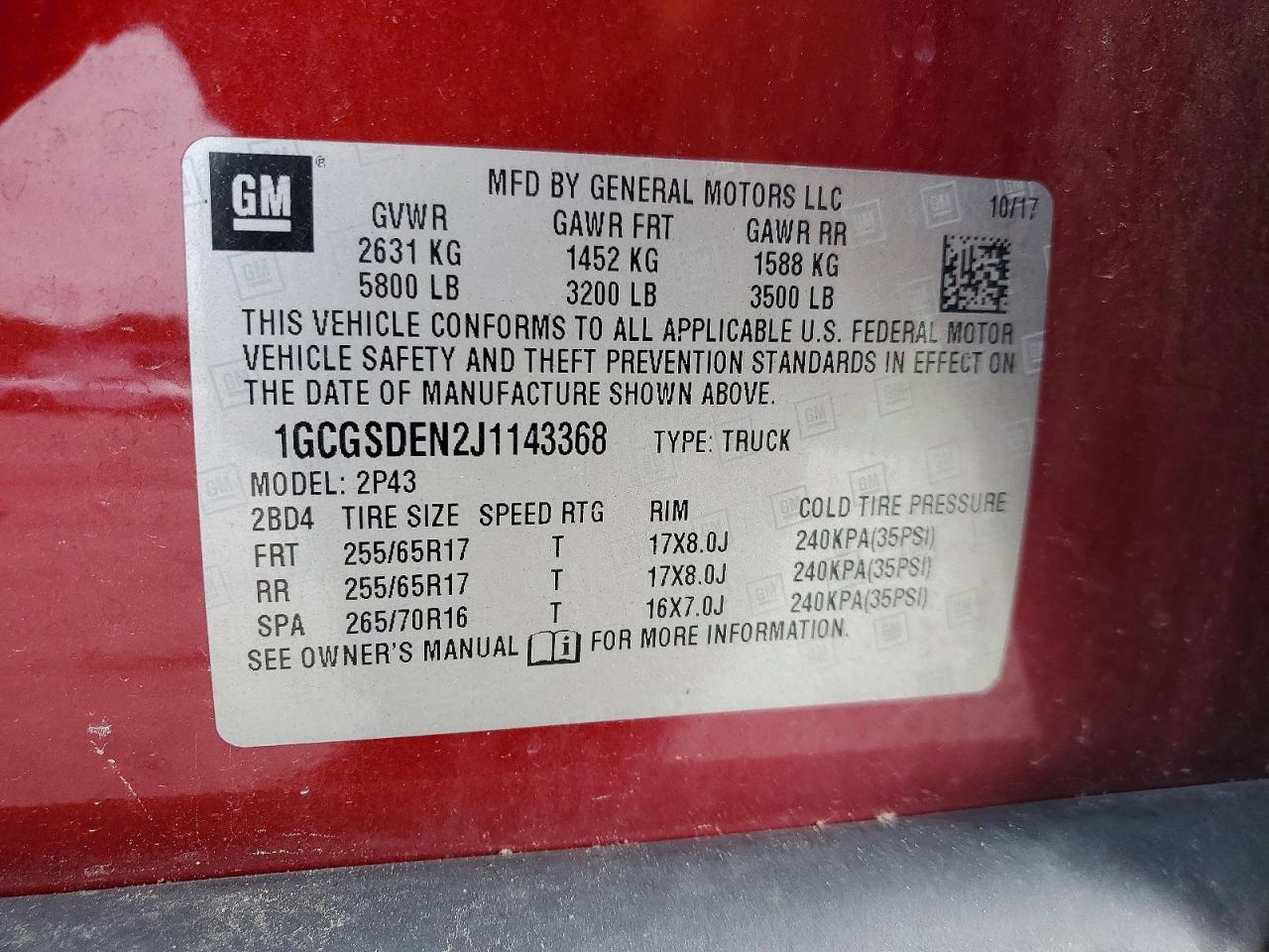 Chevrolet Colorado Z71