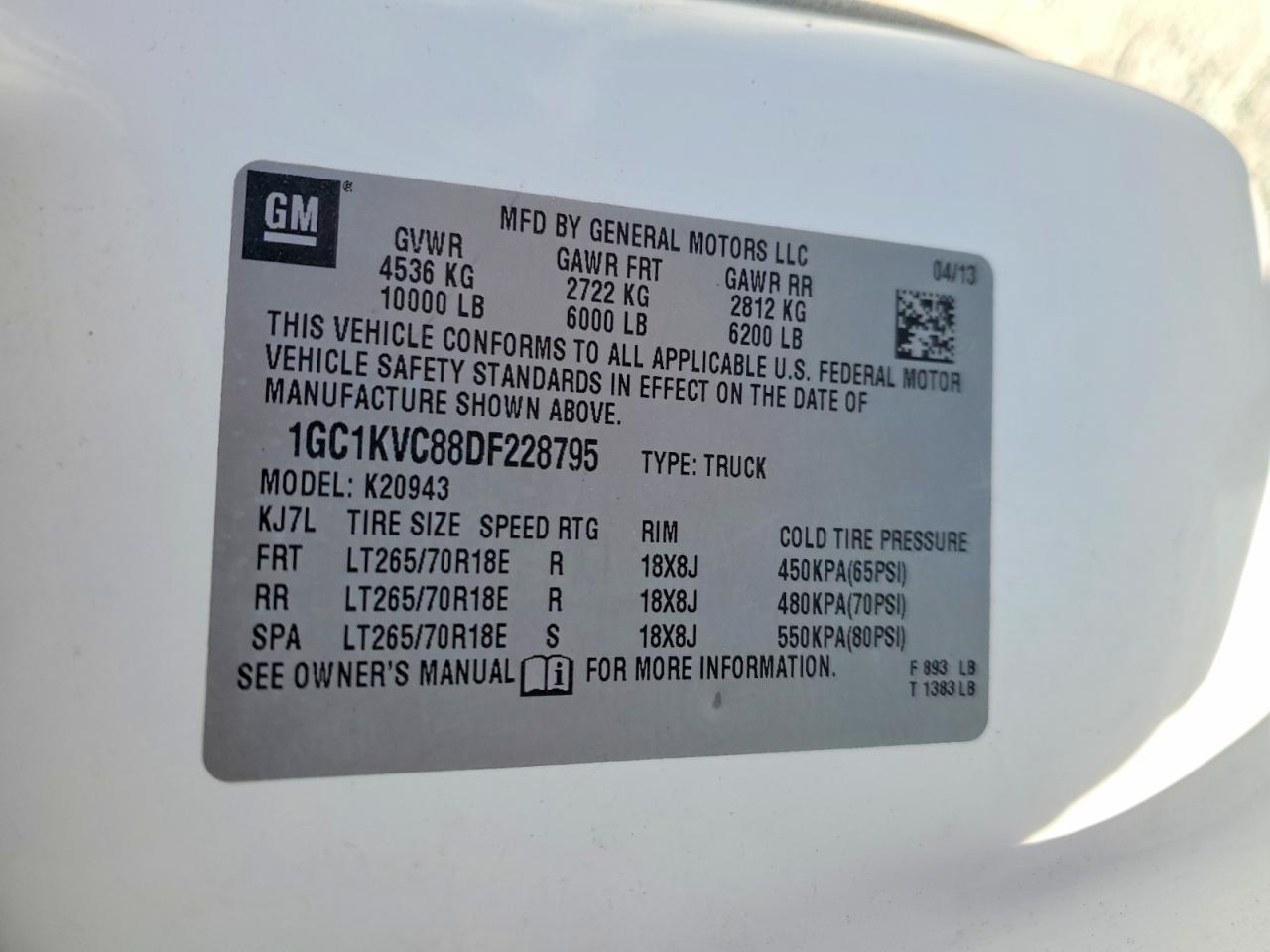 Chevrolet Silverado K2500 Heavy Duty