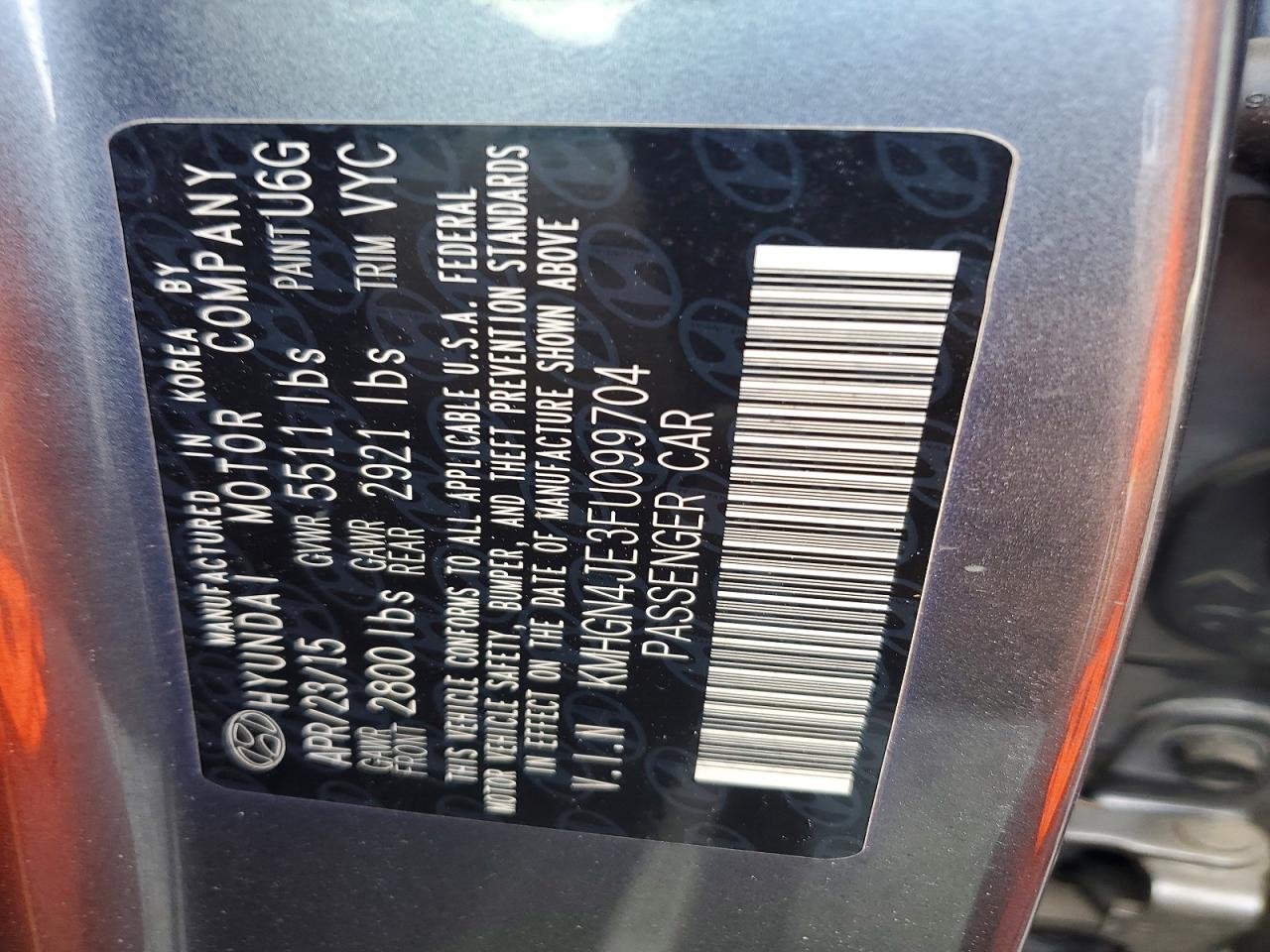 Hyundai Genesis 3.8l