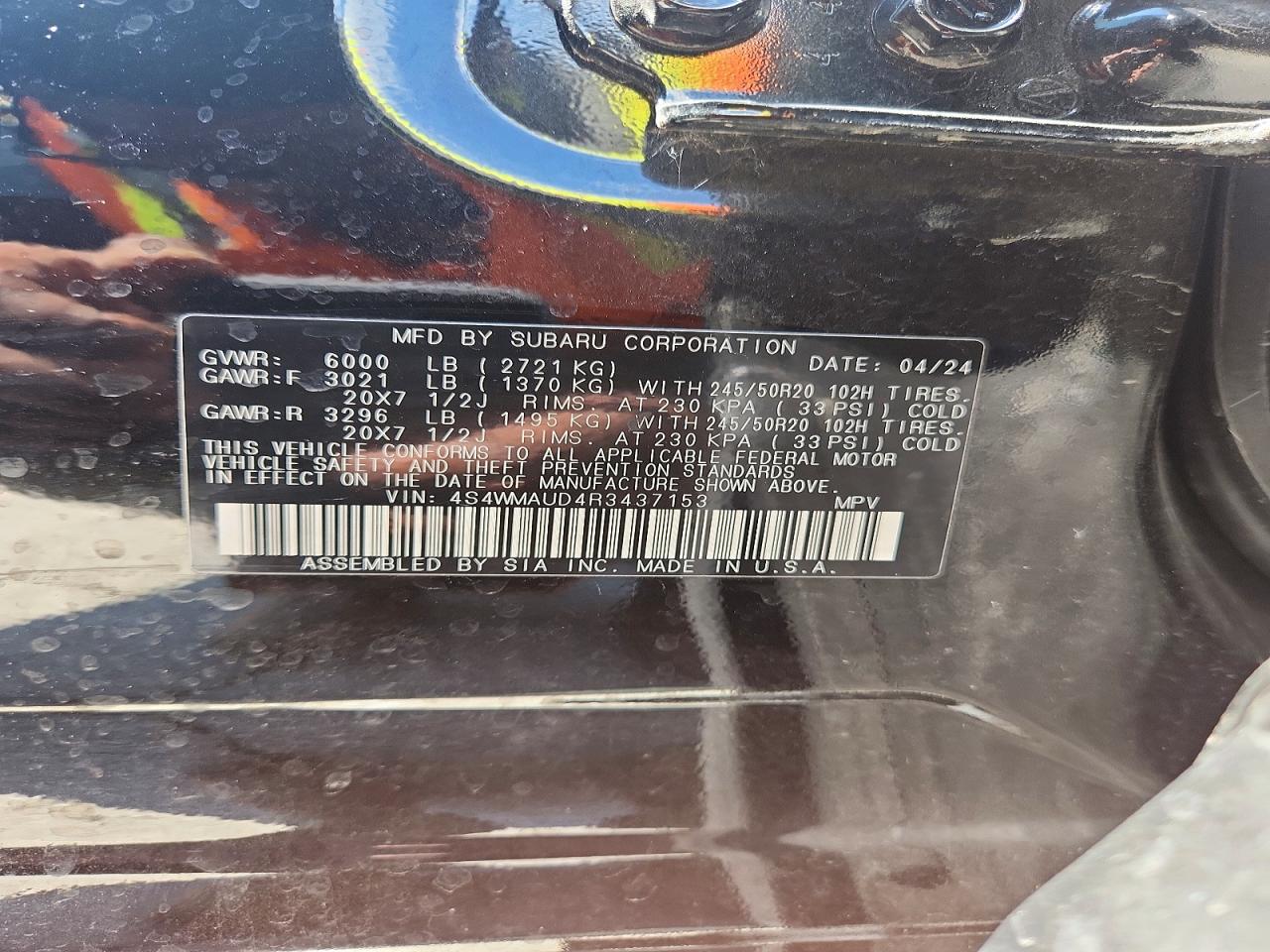 Subaru Ascent Limited