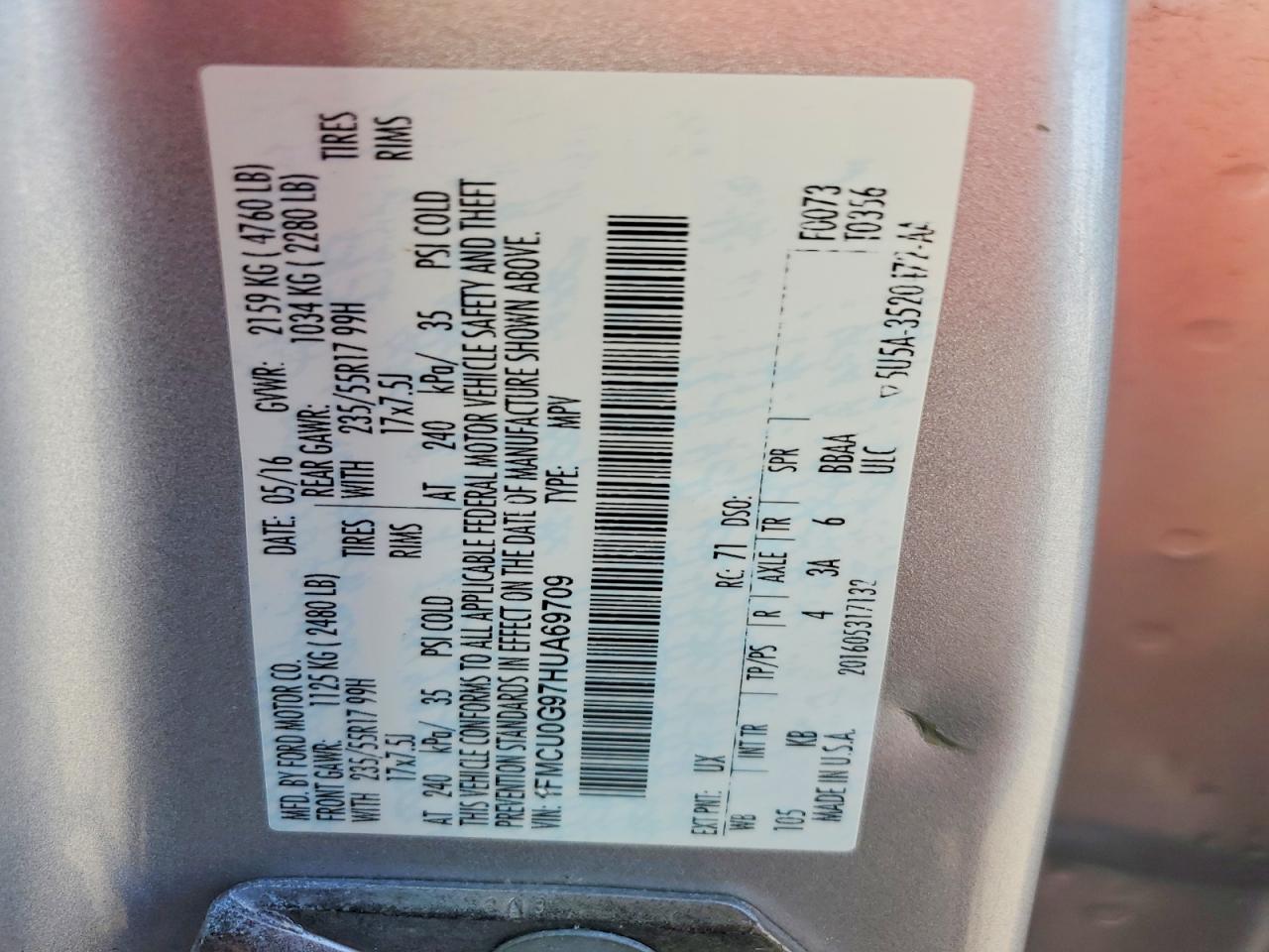Ford Escape Se