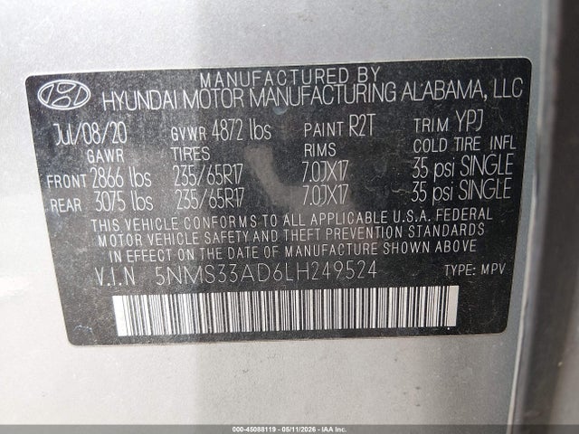 Hyundai SANTA FE Sel