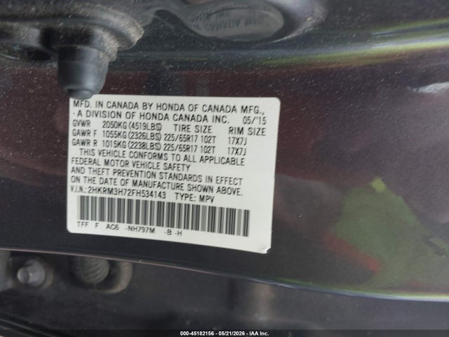 Honda CR-V Ex-l