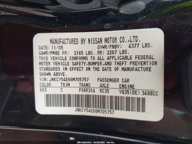 INFINITI G35