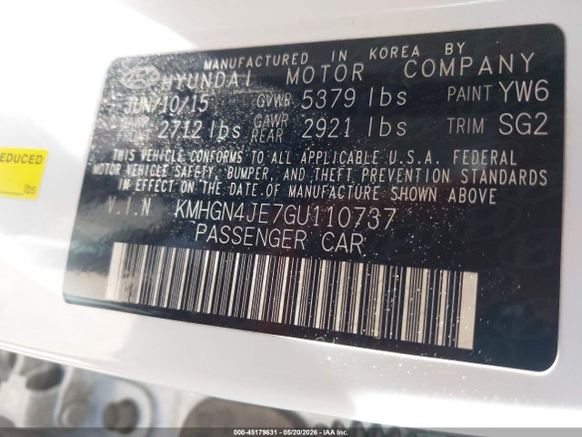Hyundai Genesis 3.8