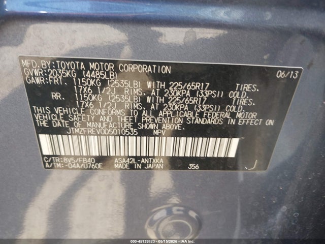 Toyota RAV4 Le