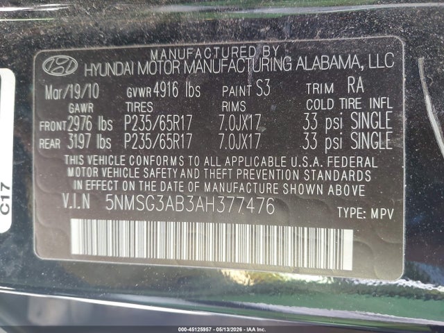 Hyundai SANTA FE Gls