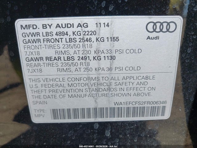 Audi Q3 2.0t Premium Plus