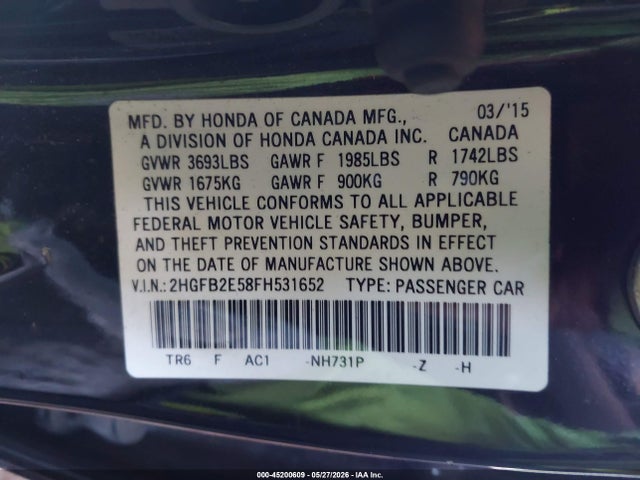 Honda Civic Lx