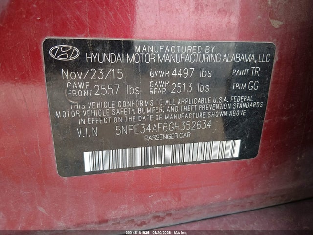 Hyundai SONATA Sport