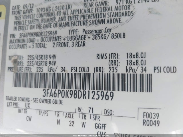 Ford Fusion Titanium
