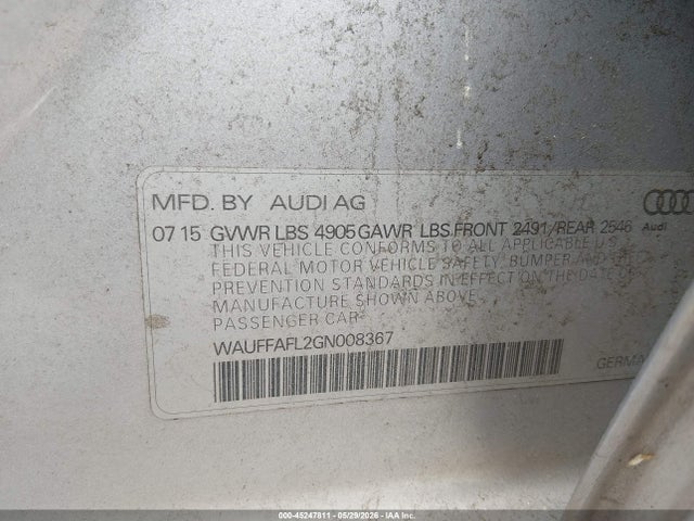 Audi A4 2.0t Premium