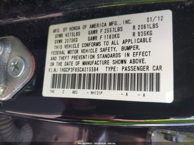 Honda Accord 3.5 Ex-l