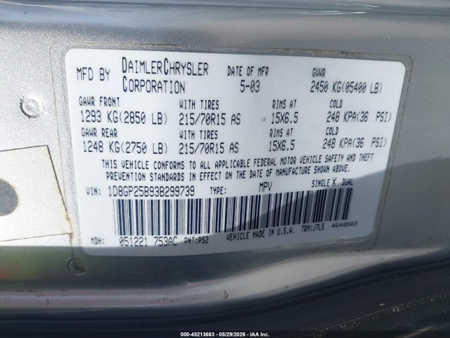 Dodge Caravan Se