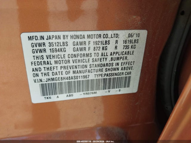 Honda Fit Sport