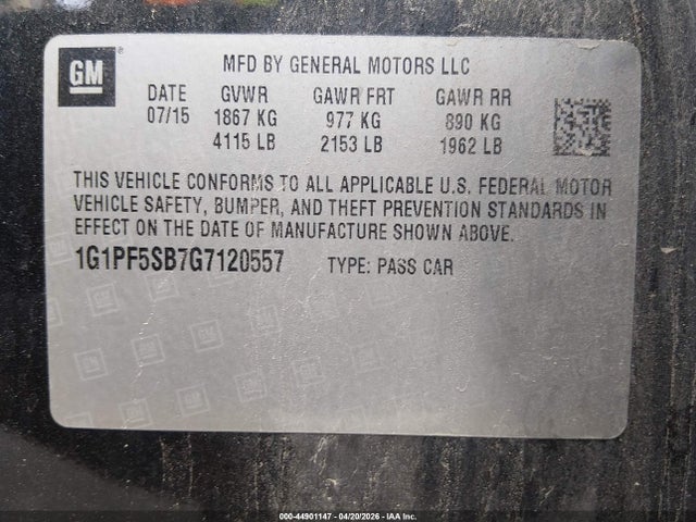 Chevrolet Cruze 2lt Auto