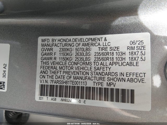 Honda CR-V Hybrid 2wd Sport-l