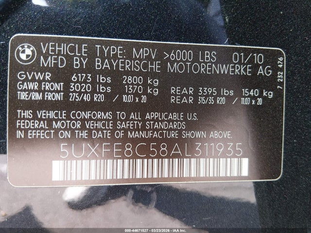 BMW X Series Xdrive48i