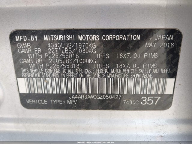 Mitsubishi Outlander 2.4 Es