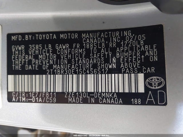Toyota Corolla Le