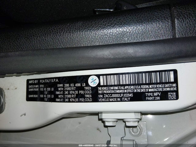 Jeep Renegade Latitude 4x4