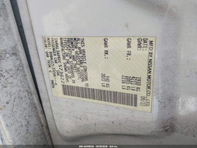 Nissan Altima 2.5 S