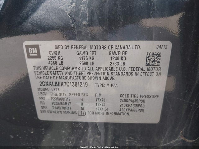 Chevrolet Equinox Ls
