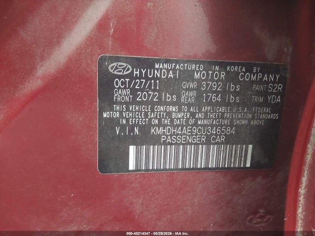 Hyundai ELANTRA Gls (ulsan Plant)