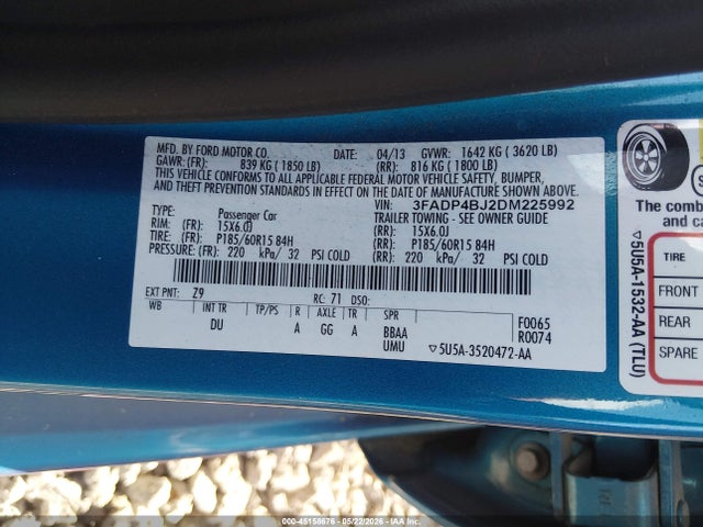 Ford Fiesta Se