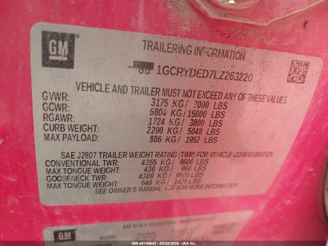 Chevrolet Silverado 1500 4wd  Standard Bed Lt