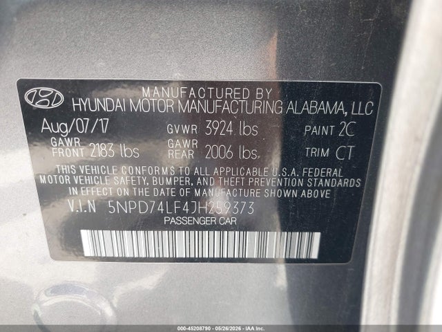 Hyundai ELANTRA Se