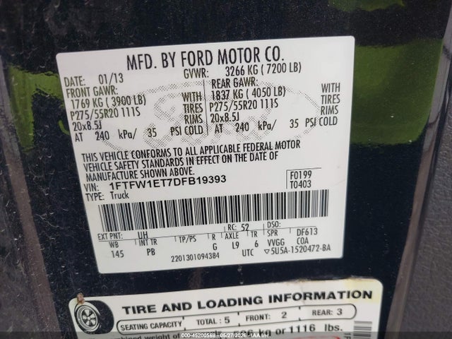 Ford F-150 Platinum