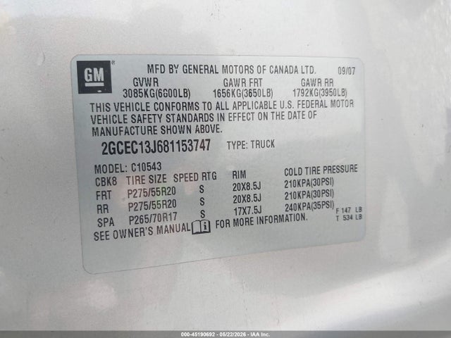 Chevrolet Silverado 1500 Lt1