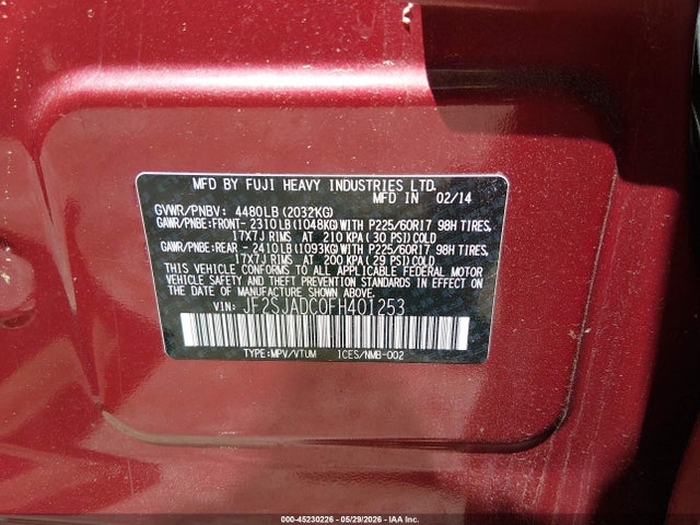 Subaru Forester 2.5i Premium