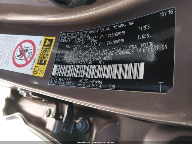 Toyota Highlander Xle