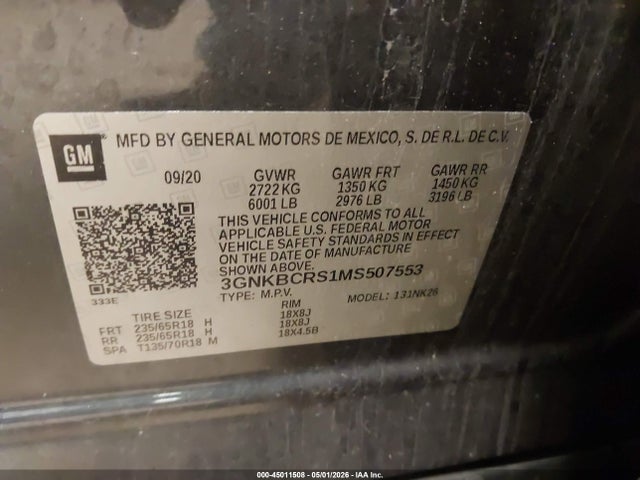 Chevrolet Blazer Fwd 2lt