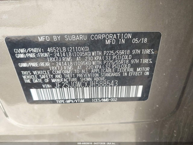Subaru Forester 2.0xt Touring
