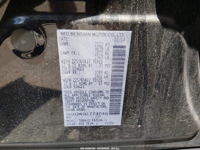 Nissan Rogue Sv